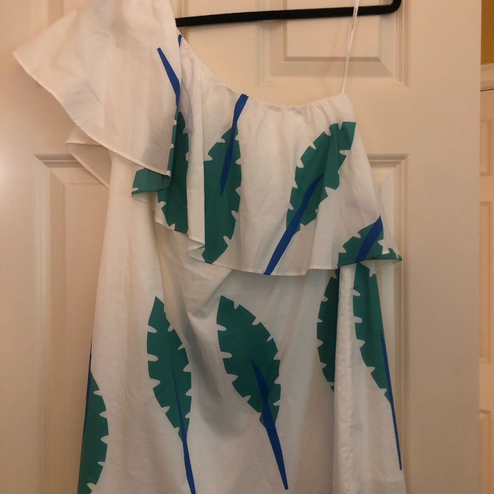 Anthropologie, one shoulder tunic, XSP